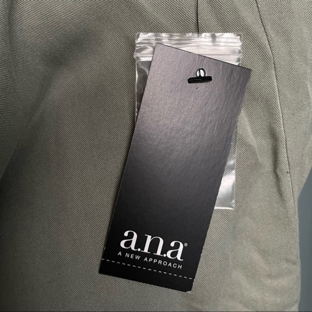 $10 SALE NWT Rolled Sleeve Lightweight Shirt Sz M Oregano Green ANA Outdoor - Picture 7 of 10